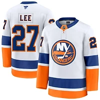 Anders Lee Men's Fanatics White New York Islanders Away Premium Custom Jersey