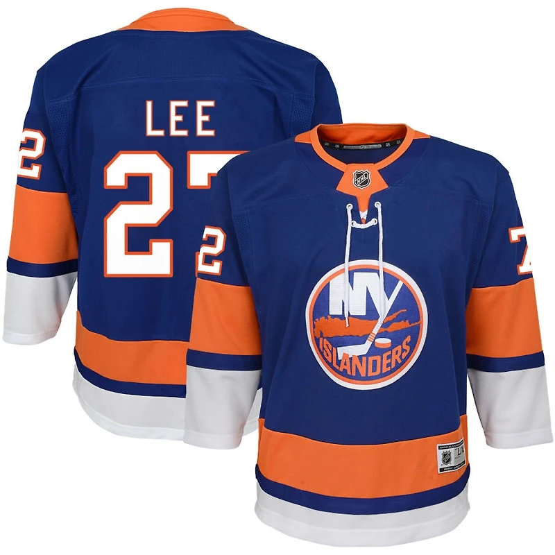 Anders Lee Youth Blue New York Islanders Home Premier Custom Jersey