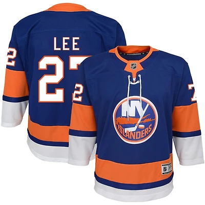 Anders Lee Youth Blue New York Islanders Home Premier Custom Jersey