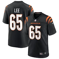 Matt Lee Men's Nike Black Cincinnati Bengals Game Custom Jersey