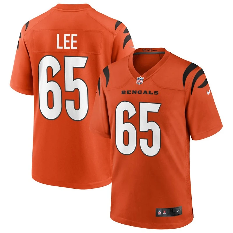 Matt Lee Youth Nike Orange Cincinnati Bengals Alternate Game Custom Jersey