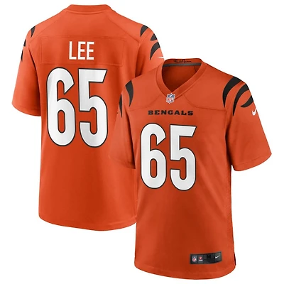 Matt Lee Youth Nike Orange Cincinnati Bengals Alternate Game Custom Jersey