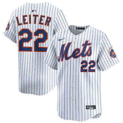 Al Leiter Men's Nike White New York Mets Home Limited Pick-A-Player Retired Roster Jersey