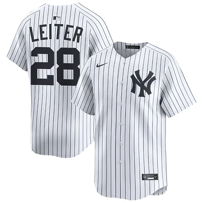 Al Leiter Men's Nike White New York Yankees Home Limited Pick-A-Player Retired Roster Jersey