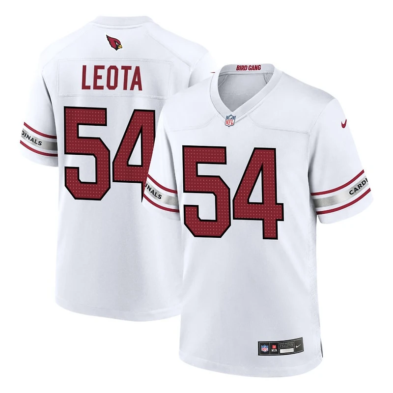 Eku Leota Men's Nike White Arizona Cardinals Custom Game Jersey