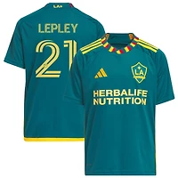 Tucker Lepley Youth adidas Green LA Galaxy 2023 LA Kit Replica Custom Jersey