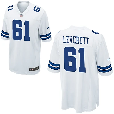 Nick Leverett Nike Dallas Cowboys Custom Youth Game Jersey