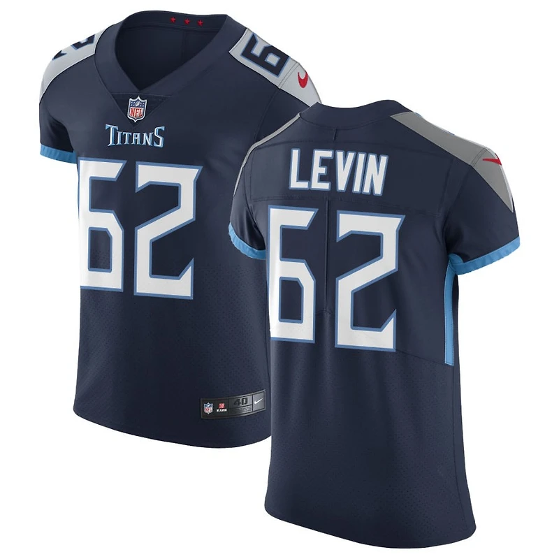 Corey Levin Men's Nike Navy Tennessee Titans Vapor Untouchable Custom Elite Jersey