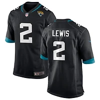 Jourdan Lewis Men's Nike Black Jacksonville Jaguars Custom Game Jersey