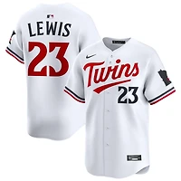 Royce Lewis Men's Nike White Minnesota Twins Home Limited Custom Jersey
