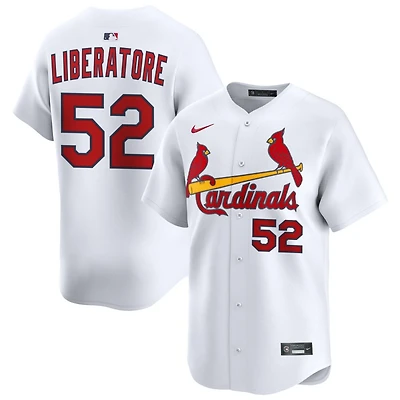 Matthew Liberatore Men's Nike White St. Louis Cardinals Home Limited Custom Jersey