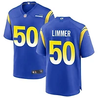 Beaux Limmer Men's Nike Royal Los Angeles Rams Custom Game Jersey