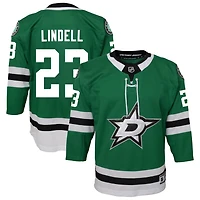 Esa Lindell Youth Green Dallas Stars Home Custom Premier Jersey