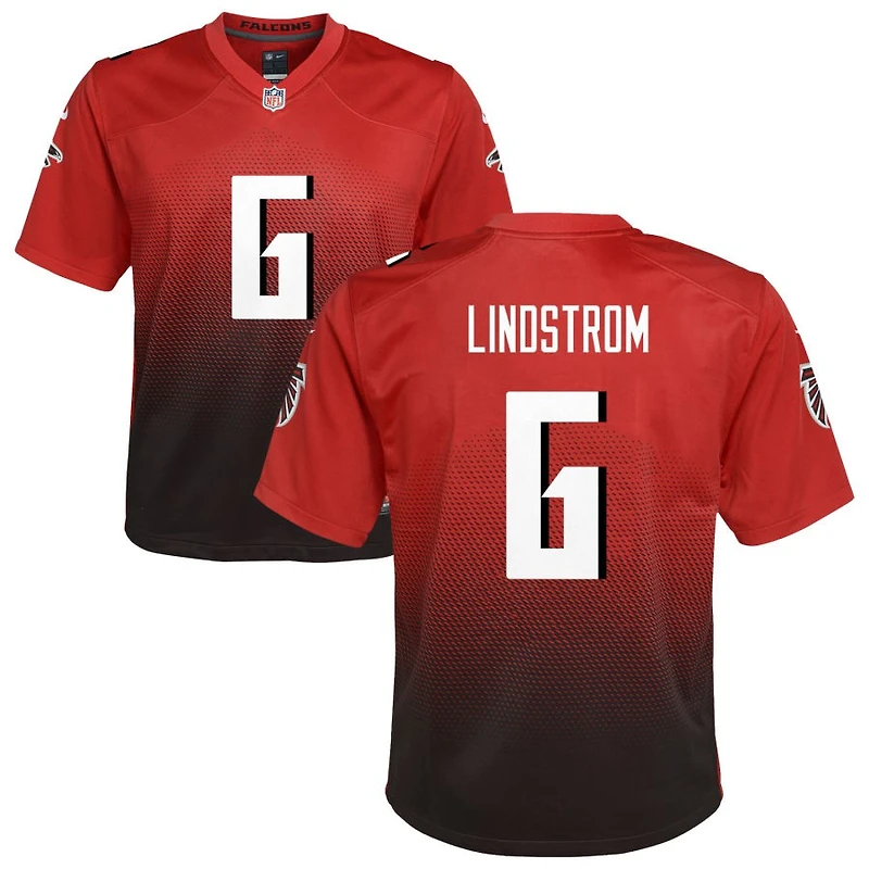 Chris Lindstrom Youth Nike Red Atlanta Falcons Alternate Custom Game Jersey