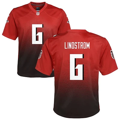 Chris Lindstrom Youth Nike Red Atlanta Falcons Alternate Custom Game Jersey