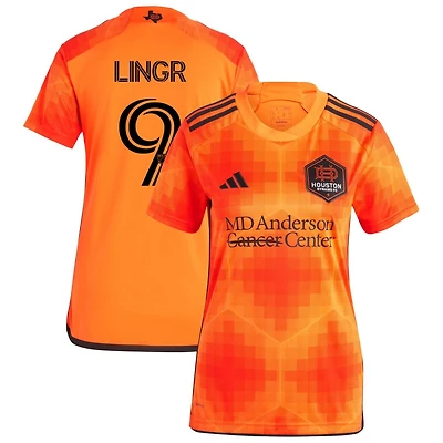 Ondrej Lingr Women's adidas Orange Houston Dynamo FC 2023 El Sol Replica Custom Jersey