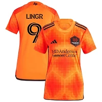 Ondrej Lingr Women's adidas Orange Houston Dynamo FC 2023 El Sol Replica Custom Jersey
