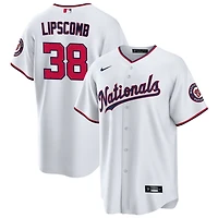 Trey Lipscomb Youth Nike White Washington Nationals Replica Custom Jersey