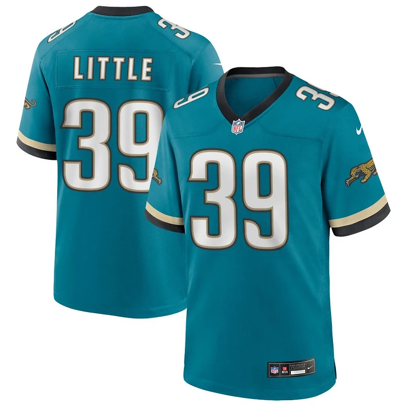 Cam Little Men's Nike Teal Jacksonville Jaguars Prowler Throwback Custom Game Jersey