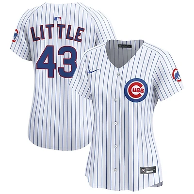 Luke Little Women's Nike White Chicago Cubs Home Limited Custom Jersey