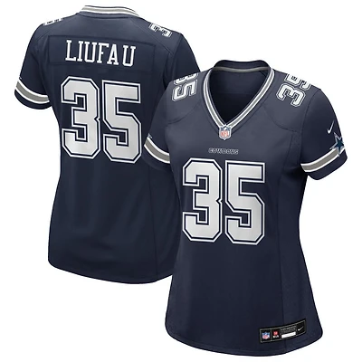 Marist Liufau Women's Nike Navy Dallas Cowboys Custom Game Jersey