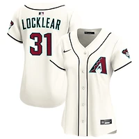 Tyler Locklear Women's Nike  Cream Arizona Diamondbacks Home Limited Custom Jersey