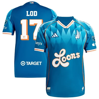 Robin Lod Men's adidas Blue Minnesota United FC 2025 Third Authentic Custom Jersey