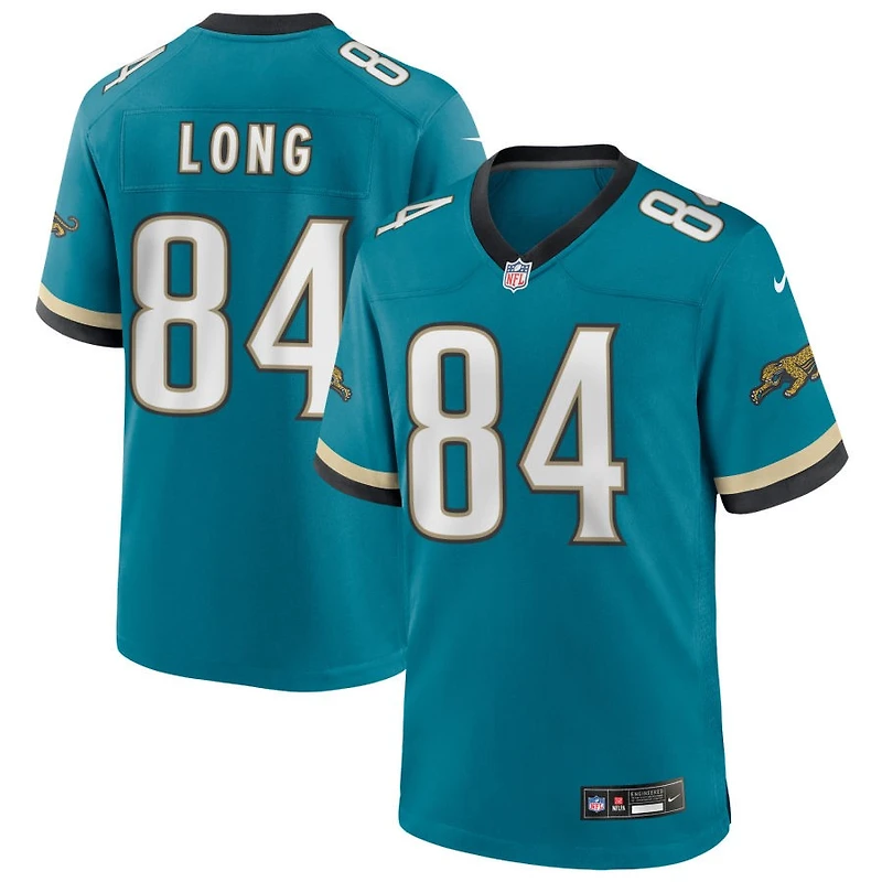 Hunter Long Men's Nike Teal Jacksonville Jaguars Prowler Throwback Custom Game Jersey