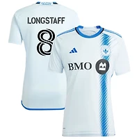 Matthew Longstaff Men's adidas  Light Blue CF Montreal 2024 La Main Replica Custom Jersey