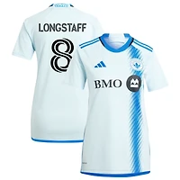 Matthew Longstaff Women's adidas  Light Blue CF Montreal 2024 La Main Replica Custom Jersey