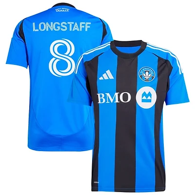 Matthew Longstaff Men's adidas Blue CF Montreal 2025 Montréal Original Replica Custom Jersey