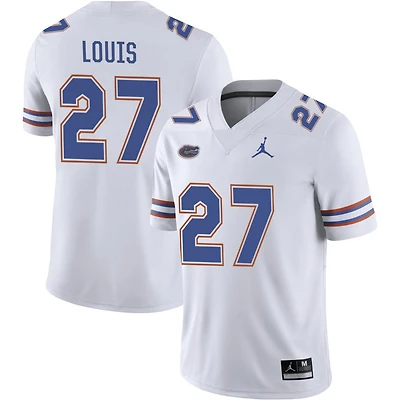 Byron Louis Men's Jordan Brand White Florida Gators Pick-A-Player NIL Replica Football Jersey