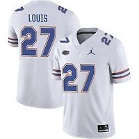 Byron Louis Men's Jordan Brand White Florida Gators Pick-A-Player NIL Replica Football Jersey