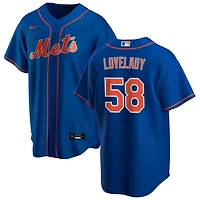 Richard Lovelady Men's Nike Royal New York Mets Alternate Replica Pick-A-Player Custom Jersey