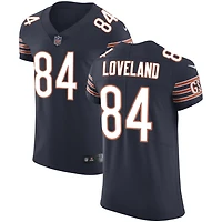 Colston Loveland Men's Nike Navy Chicago Bears Vapor Untouchable Custom Elite Jersey