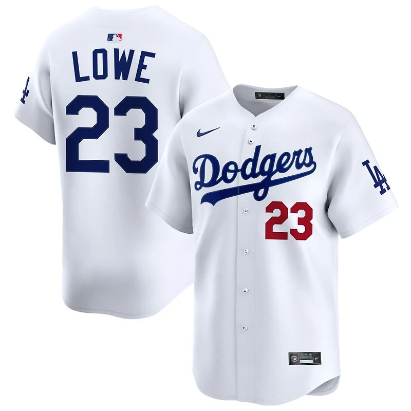 Derek Lowe Men's Nike White Los Angeles Dodgers Home Limited Pick-A-Player Retired Roster Jersey