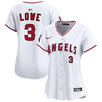 Josh Lowe Women's Nike  White Los Angeles Angels Home Limited Custom Jersey