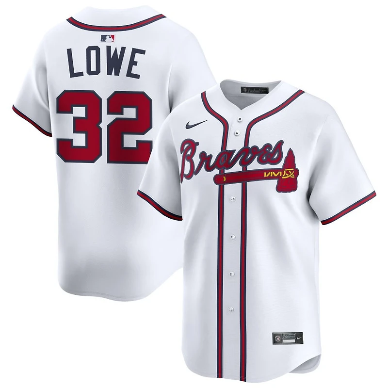 Derek Lowe Men's Nike White Atlanta Braves Home Limited Pick-A-Player Retired Roster Jersey