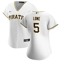 Brandon Lowe Women's Nike White Pittsburgh Pirates Home Replica Custom Jersey