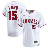 Matthew Lugo Youth Nike  White Los Angeles Angels Home Custom Limited Jersey