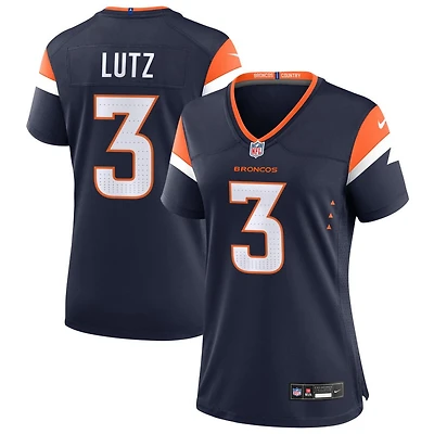 Wil Lutz Women's Nike Navy Denver Broncos Alternate Mile High Collection Custom Game Jersey