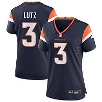Wil Lutz Women's Nike  Navy Denver Broncos Alternate Mile High Collection Custom Game Jersey