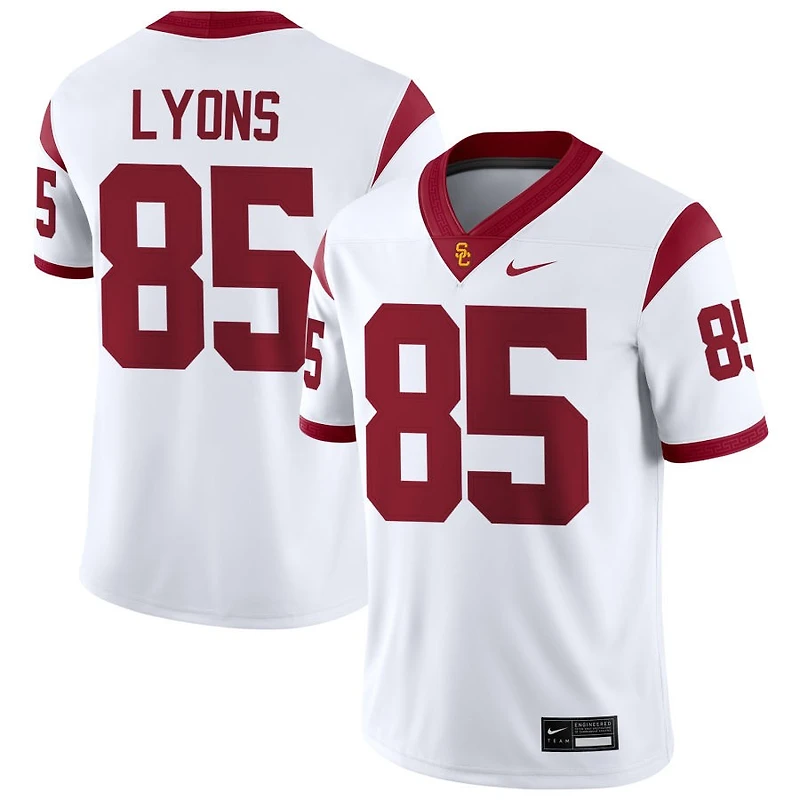 Walker Lyons Men's Nike Cardinal USC Trojans NIL Pick-A-Player Game Jersey