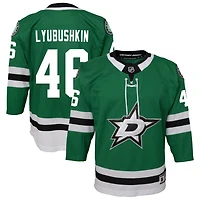 Ilya Lyubushkin Youth Green Dallas Stars Home Custom Premier Jersey
