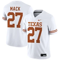 Wardell Mack Men's Nike White Texas Longhorns NIL Pick-A-Player Game Jersey