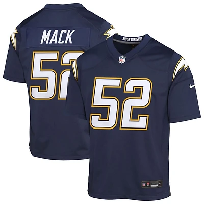Khalil Mack Youth Nike Navy Los Angeles Chargers Alternate Super Chargers Game Custom Jersey
