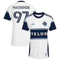 Liam Mackenzie Women's adidas  White Vancouver Whitecaps FC 2025 The Peak Replica Custom Jersey