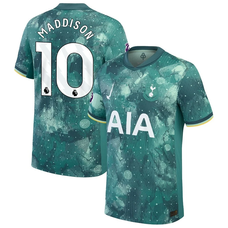 James Maddison Men's Nike  Green Tottenham Hotspur 2024/25 Third Authentic Custom Jersey