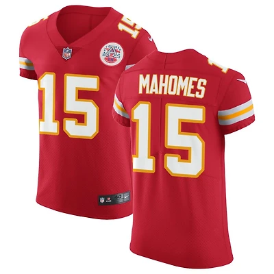 Patrick Mahomes Men's Nike Red Kansas City Chiefs Vapor Untouchable Custom Elite Jersey