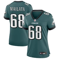 Jordan Mailata Women's Nike Midnight Green Philadelphia Eagles Custom Game Jersey